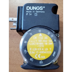 Датчик реле давления GW 150A6 фирмы DUNGS