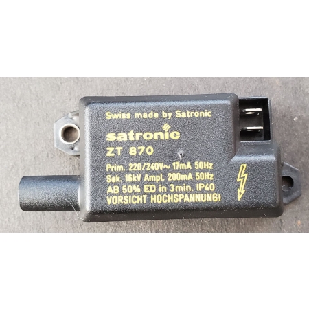 Трансформатор поджига SATRONIC/HONEYWELL ZT 870